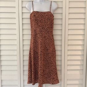 Lulus Pink Leopard Dress